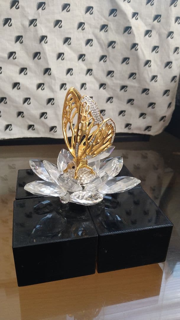 Swarovski スワロフスキー バタフライ 蝶 置物 クリスタル