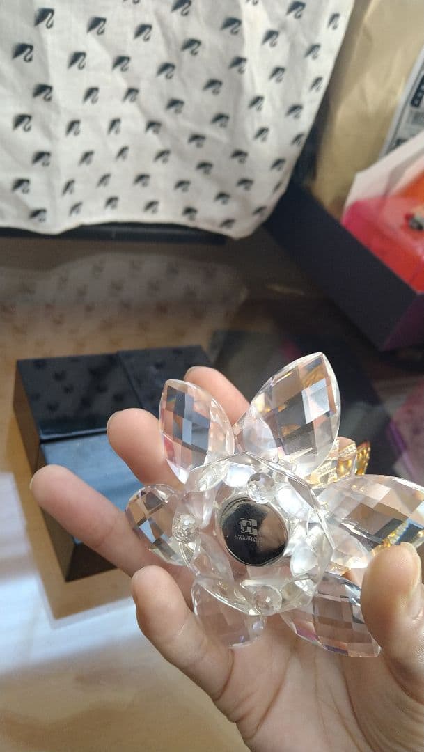 Swarovski スワロフスキー バタフライ 蝶 置物 クリスタル