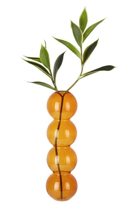 VALERIA VASI オレンジ Bubbles Ambar フラワーベース