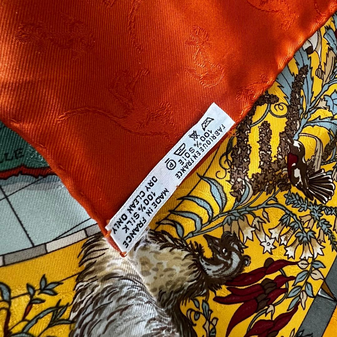 極美品 HERMES エルメス カレ90 シルク スカーフ オーストラリア