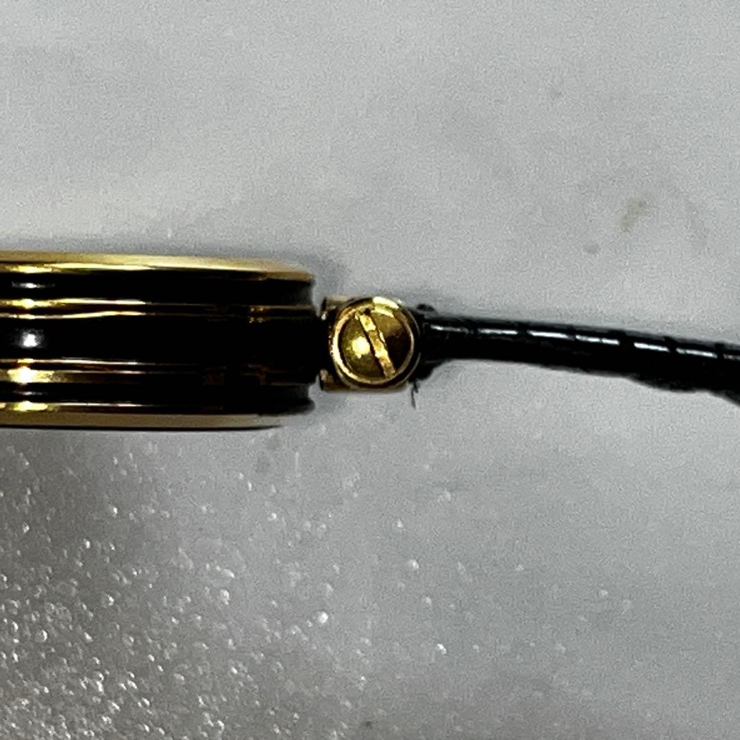 サナさん専用GUCCI グッチ腕時計 シェリーライン ブラック×ゴールド稼働品