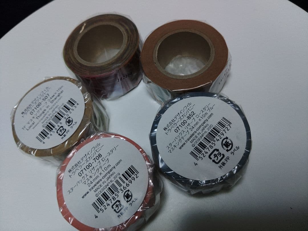 カフェ・ボンボヤージュ　トラベラーズファクトリー・他　マスキングテープ