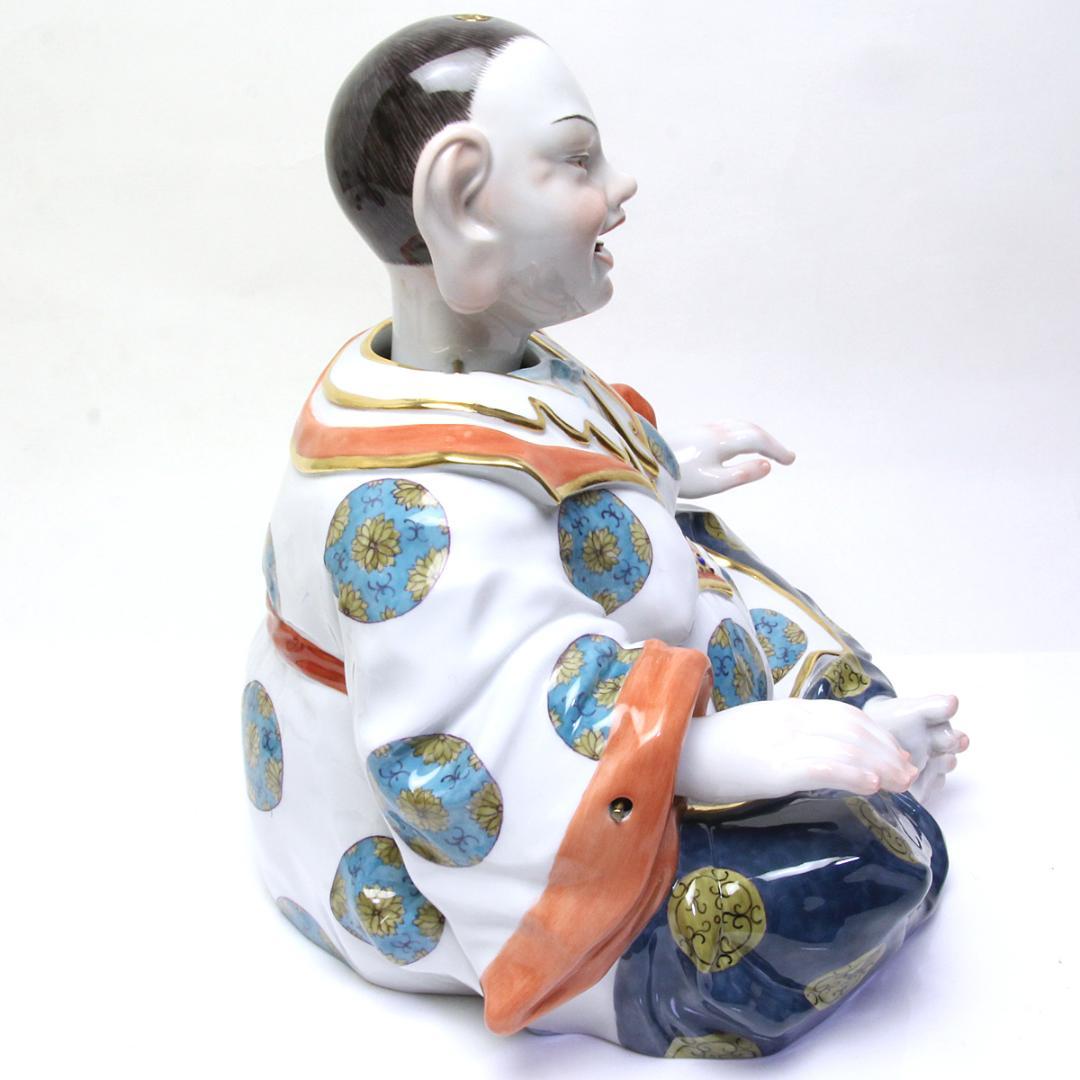 美品 マイセン パゴダ 人形 置物 フィギュリン Meissen