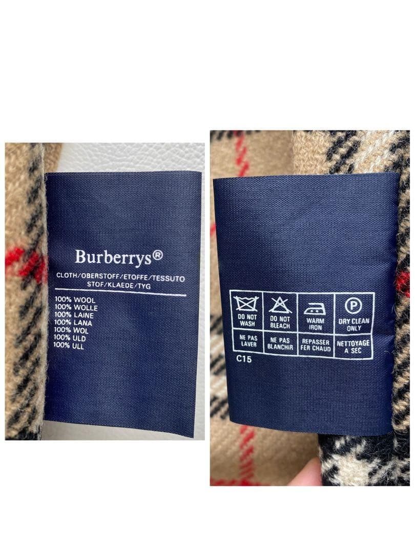 【デッドストック級/英国製】 Burberrys トレンチコート　ベージュ