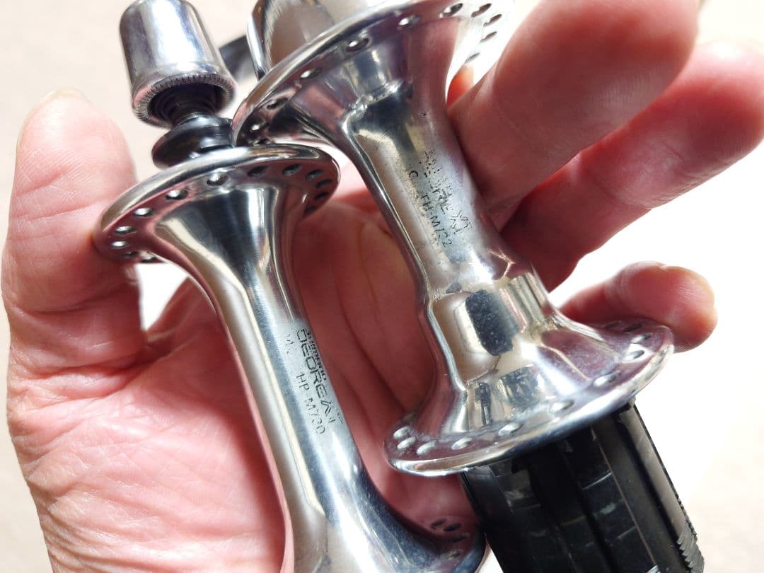 ヴィンテージSHIMANO『DEORE XT』(HB-M730・FH-M732)