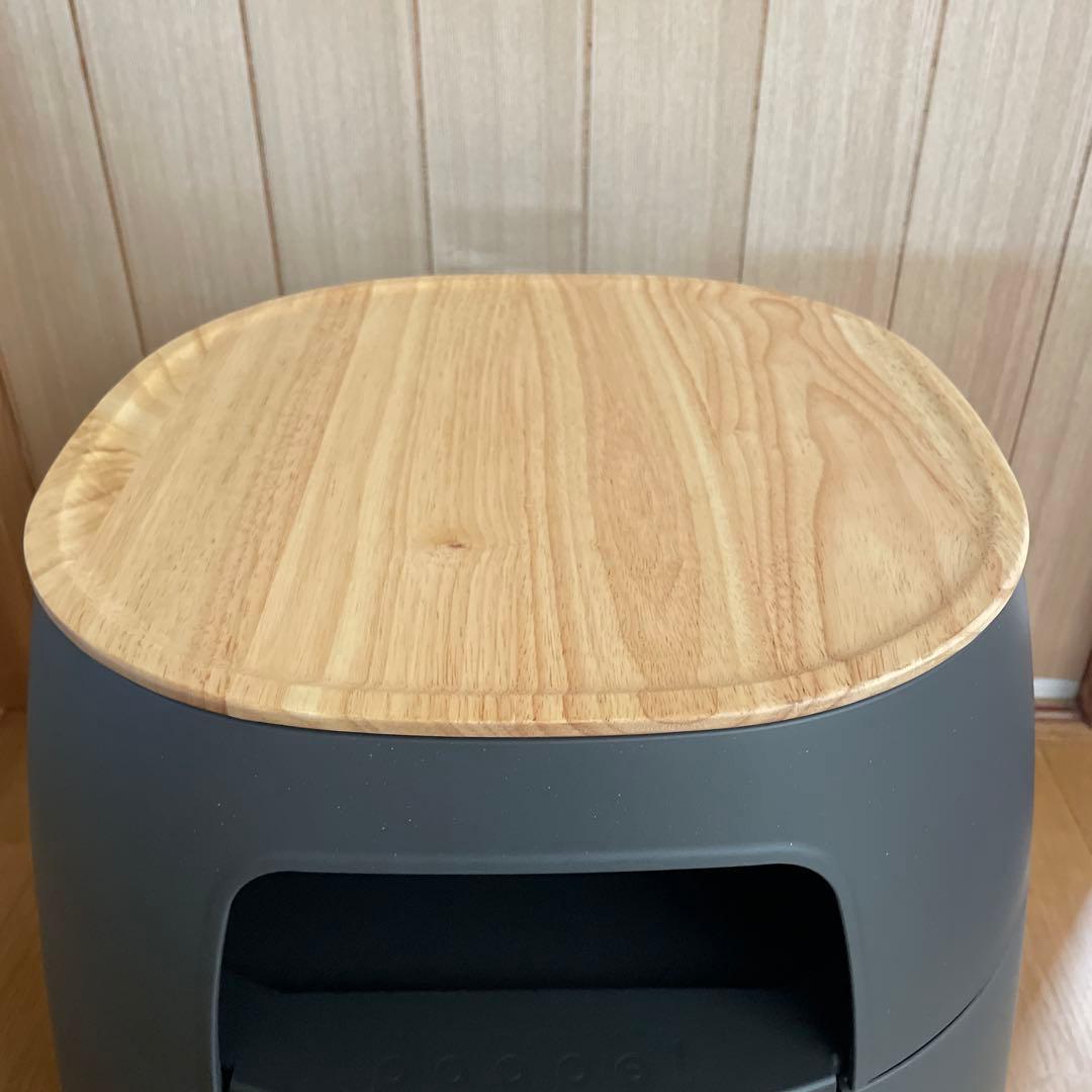 RISU poapelの「動かせるくつろぎ収納ローテーブル」　ダークグレー