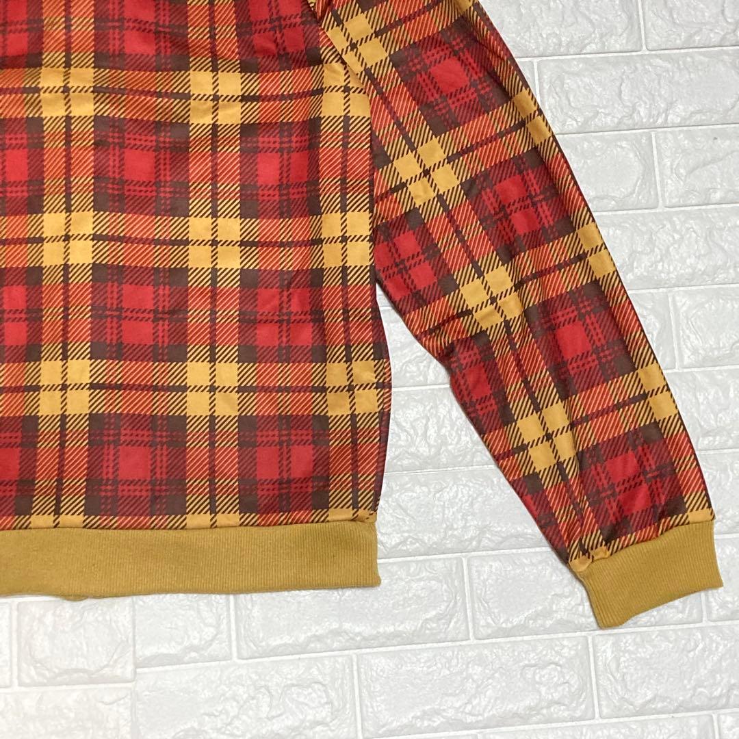 Burton フード付き スノーボードウエア 撥水パーカー チェック柄 Ｌサイズ