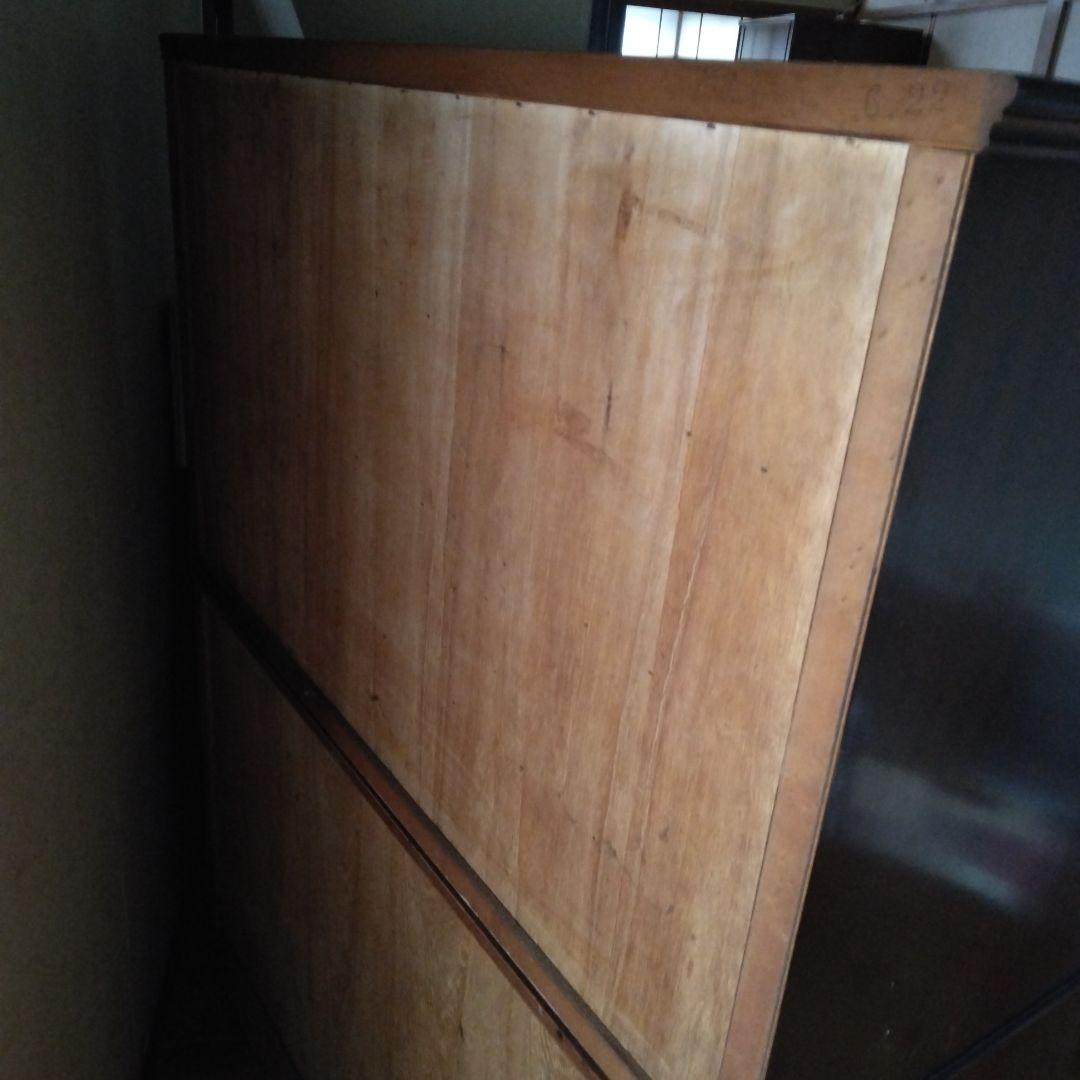 ダークブラウン木製チェスト 8引き出し