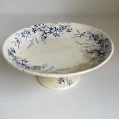 フランスアンティーク　クレイユモントロー　リノット　コンポティエ