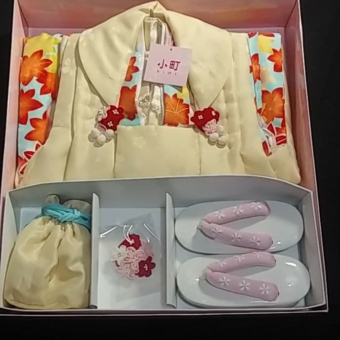 新品PE被布コートセット七五三 3歳 用