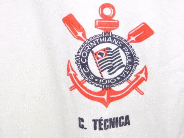 クラブ支給品　1987年 コリンチャンスヘッドコーチシャツ　C. TÉCNICA