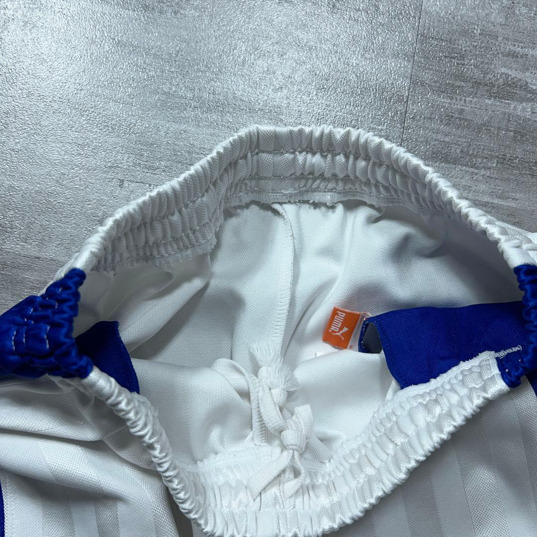 レアカラー PUMA セットアップ ジャージ プージャー バックロゴ 白 M