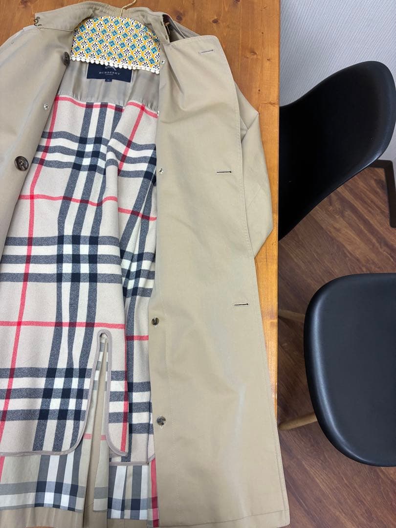 バーバリー　トレンチコートライナー付き　36
