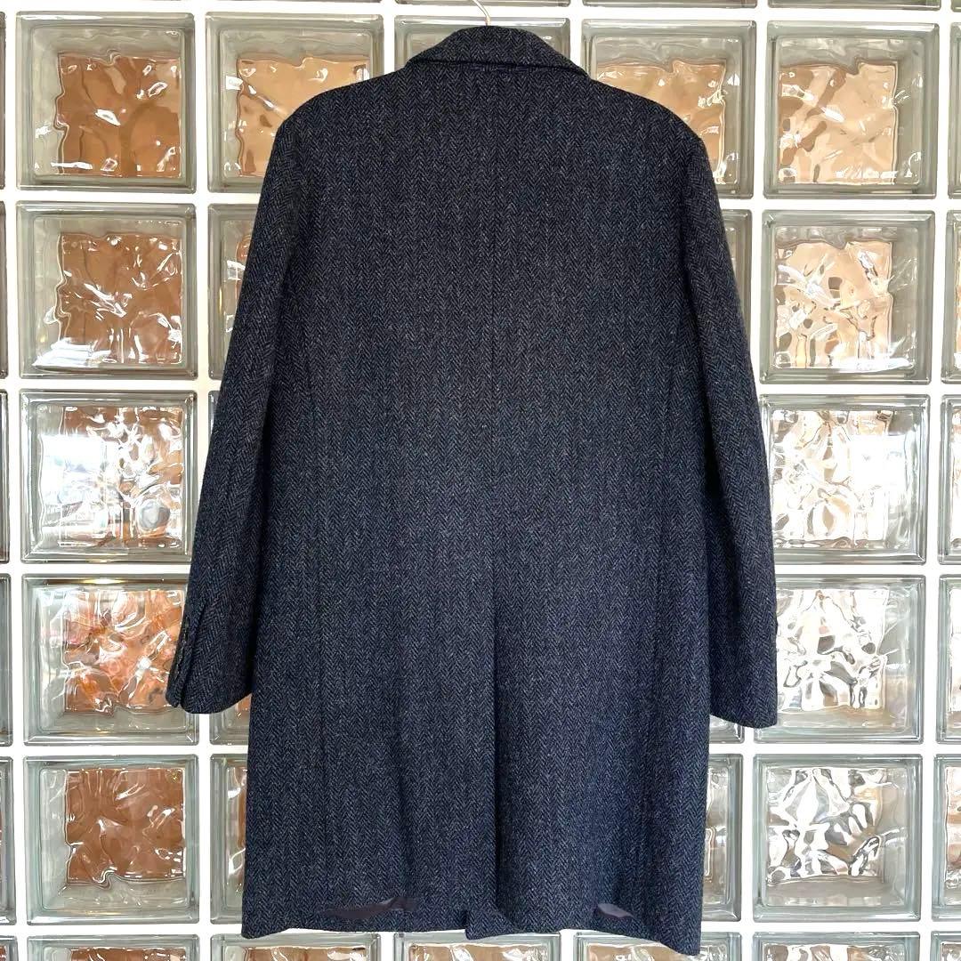 チェスターコート ハリスツイード