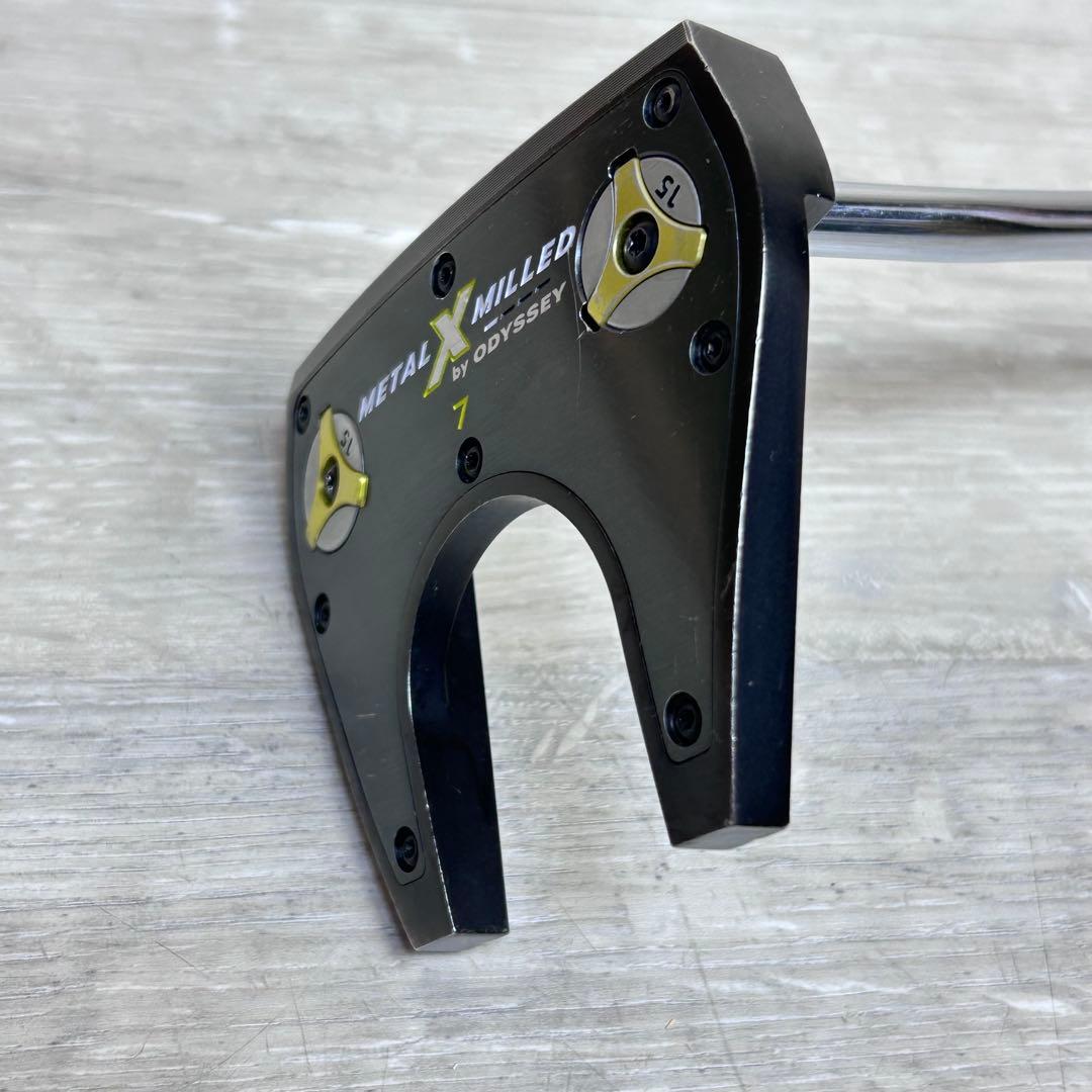 【メンズ右】オデッセイ L X MILLED パター 7