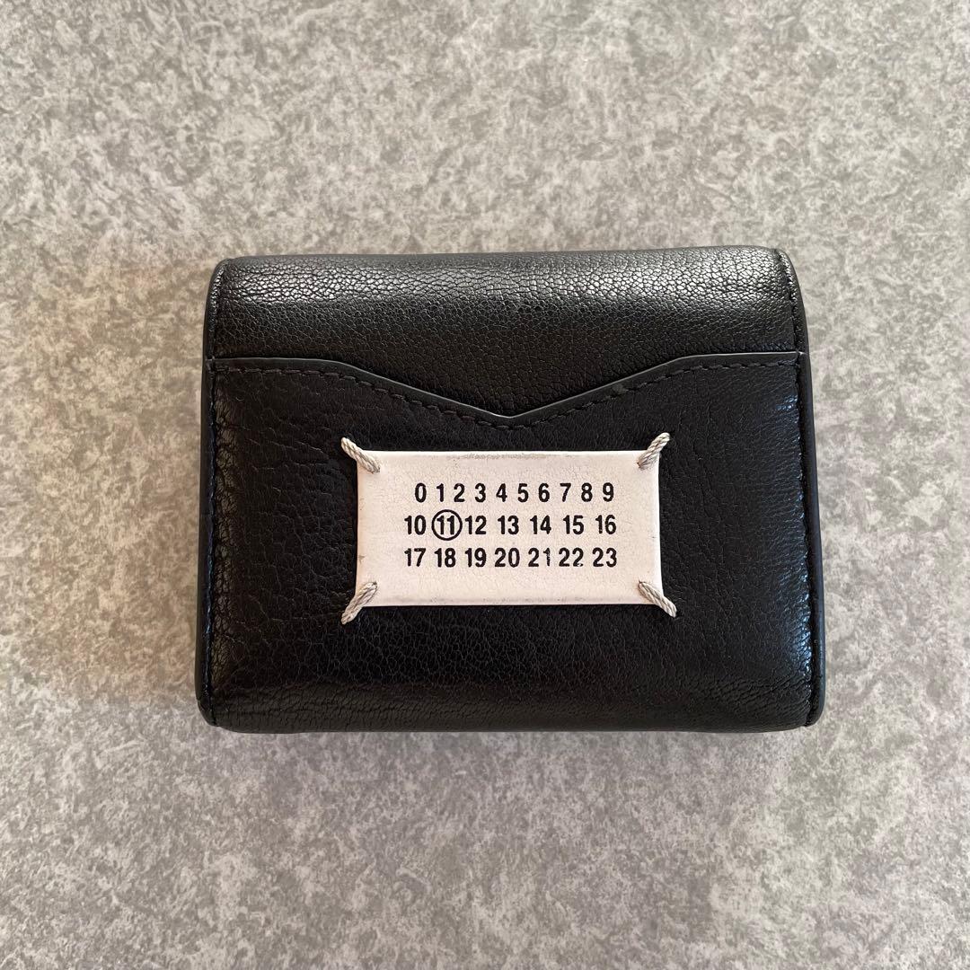 メゾンマルジェラ　財布　ブラックS56UI0136