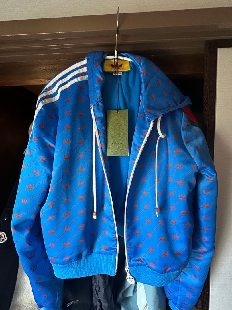 GUCCI×adidas ロゴプリント ジャージ M