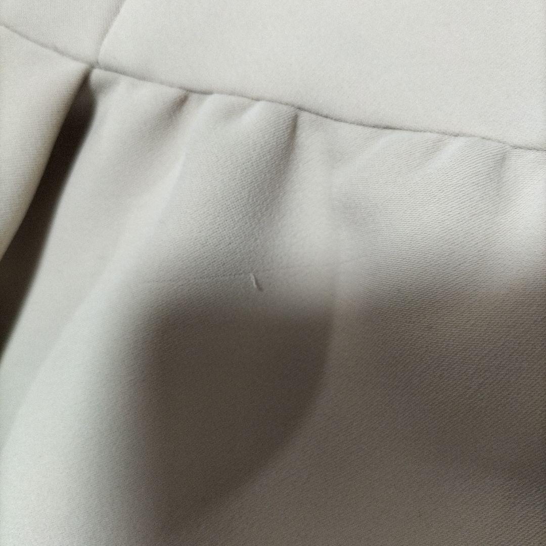 YOKO CHAN ベージュ フリル裾 半袖トップス　サイズ36