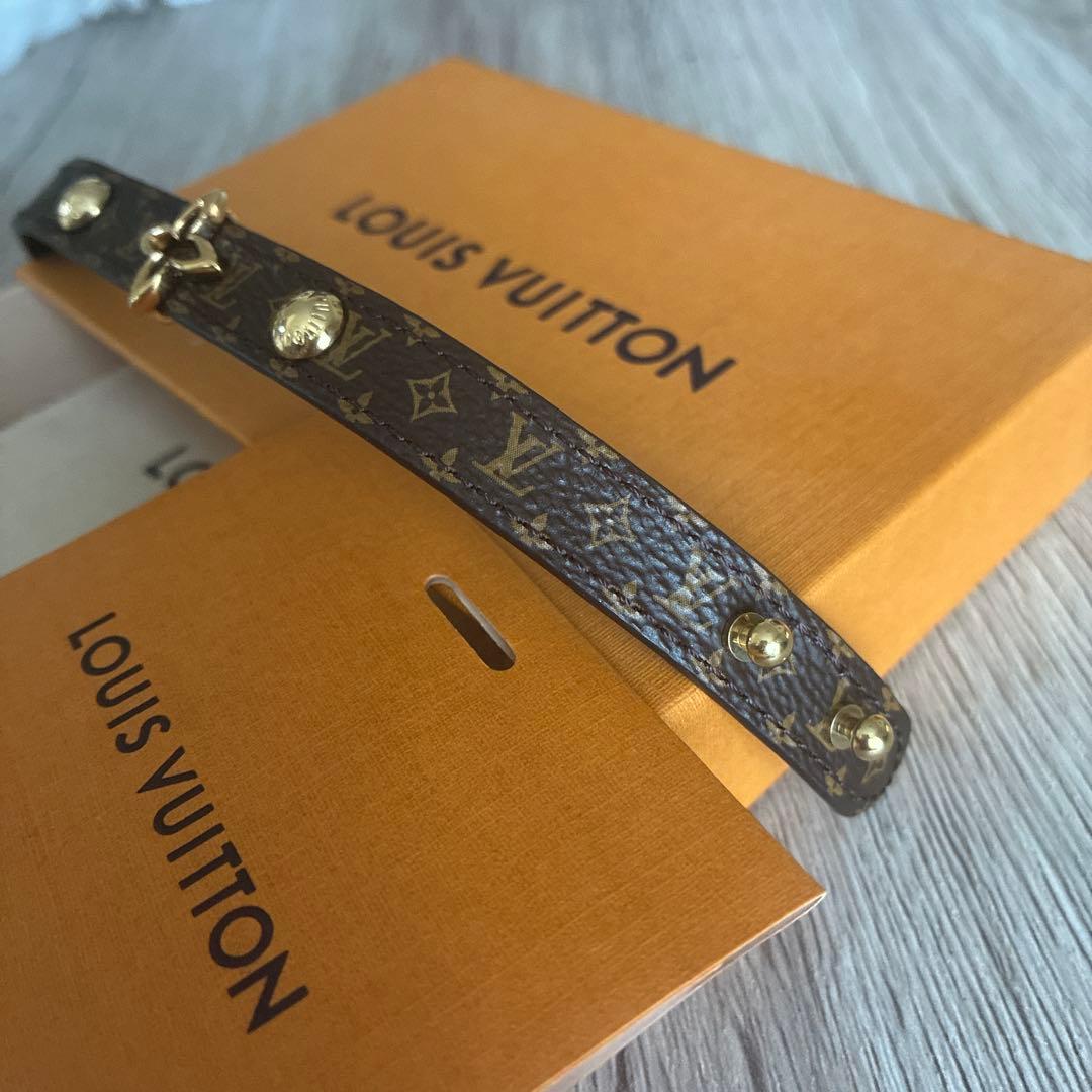 極美品　ルイヴィトン Louis Vuitton モノグラム ブレスレット
