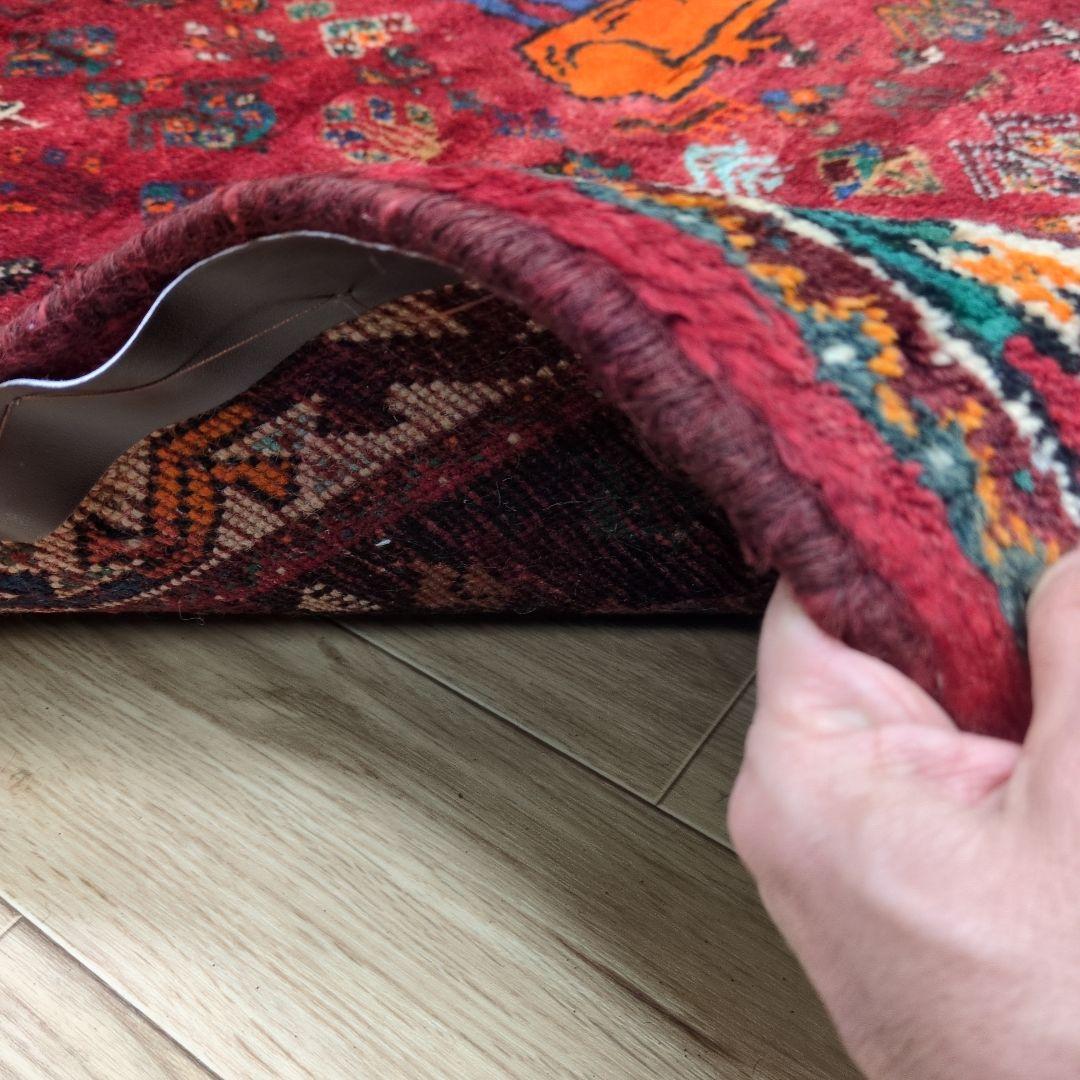 ペルシャ絨毯　シ－ラーズ産 225x145 クリーニング済 shiraz