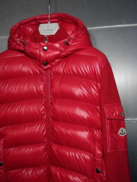 新春特価4日まで モンクレール ダウンジャケット ハイブリッドニット切替未使用級