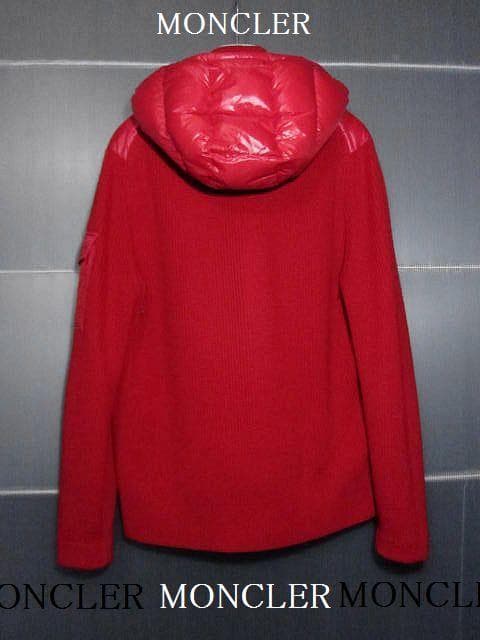 新春特価4日まで モンクレール ダウンジャケット ハイブリッドニット切替未使用級