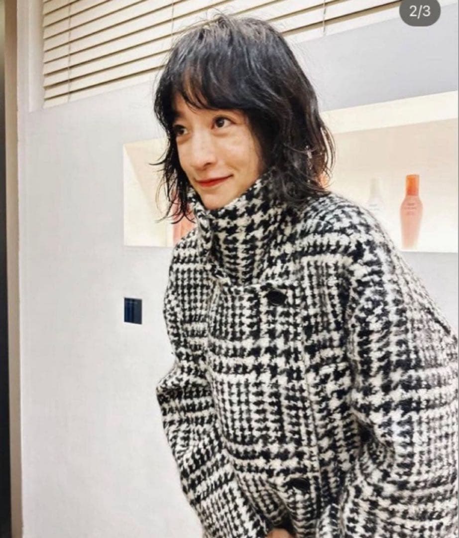 CLANE ★ SHORT SHAGGY COCOON OVER COAT