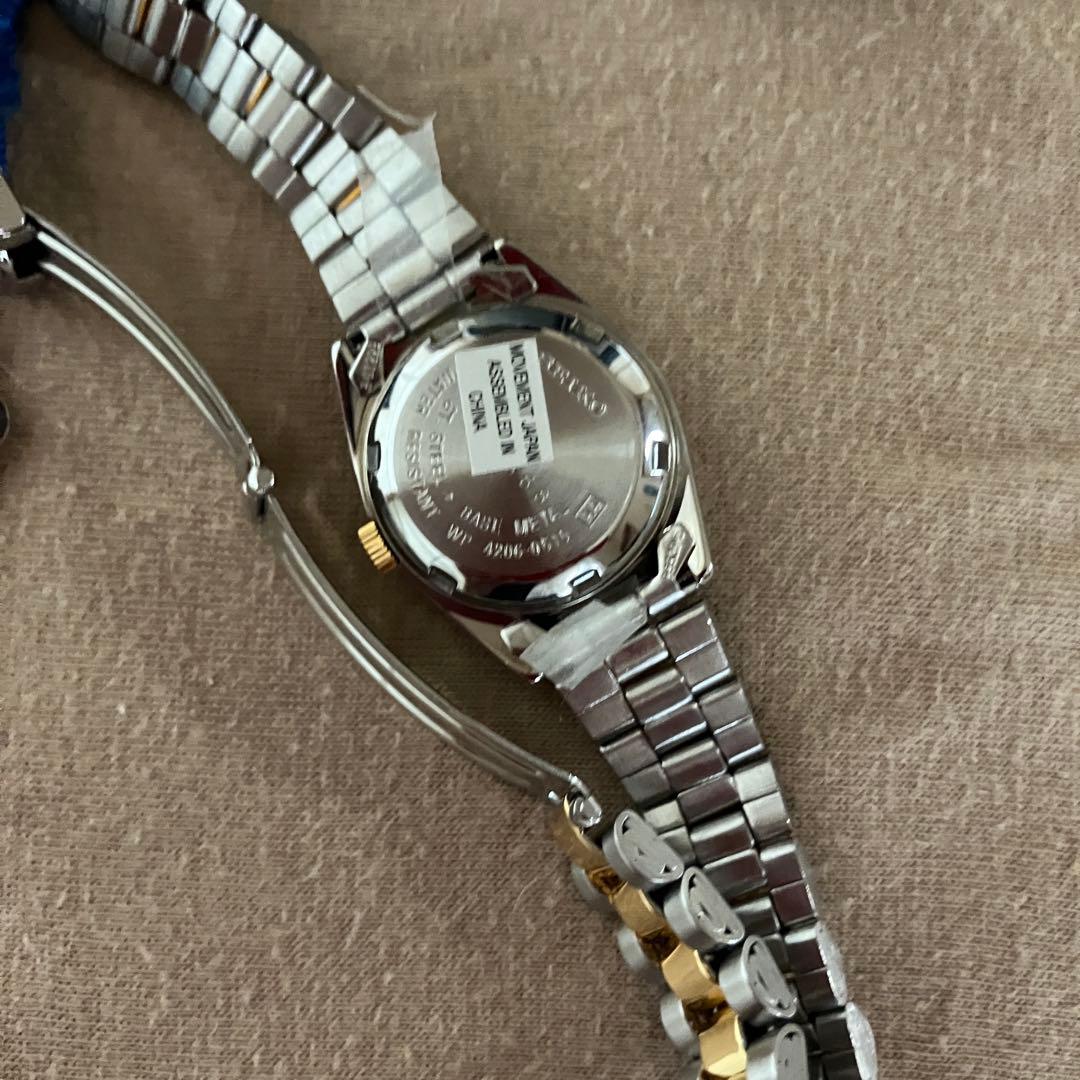 セイコー5 レディース ゴールド×シルバー SEIKO 5