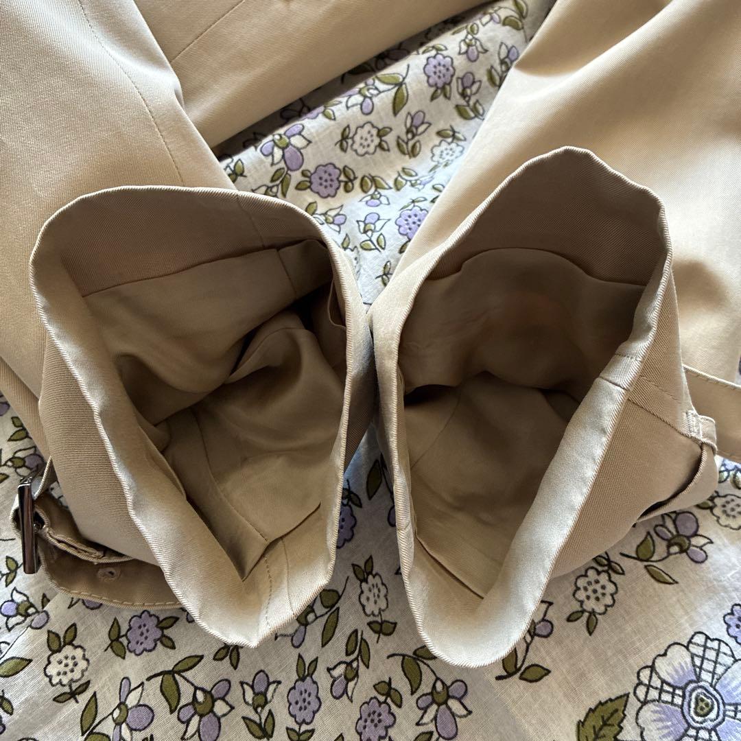 アクアスキュータム　ダブルブレスト トレンチコート　ライナーとべルト付き