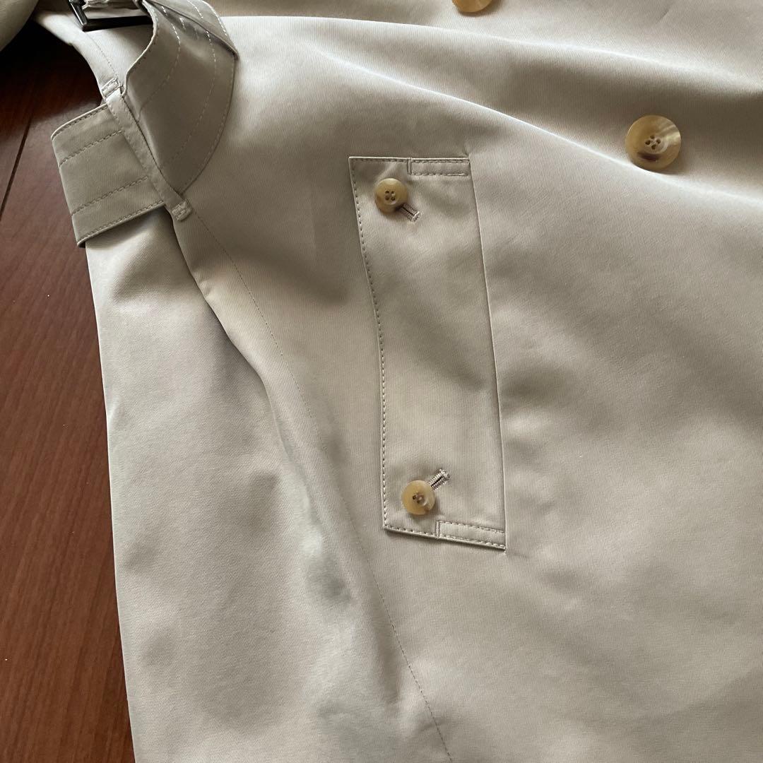 アクアスキュータム　ダブルブレスト トレンチコート　ライナーとべルト付き