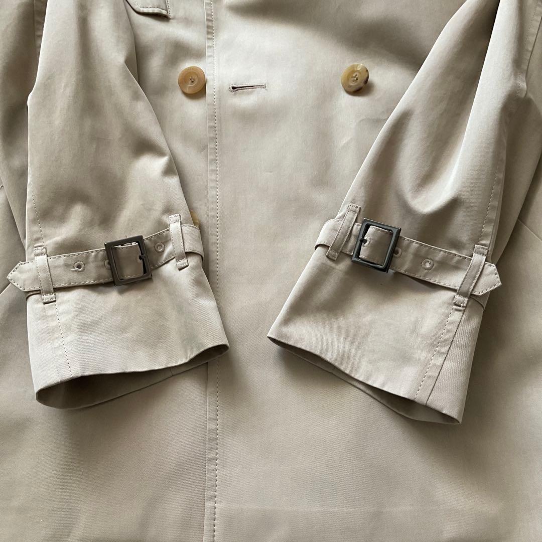 アクアスキュータム　ダブルブレスト トレンチコート　ライナーとべルト付き