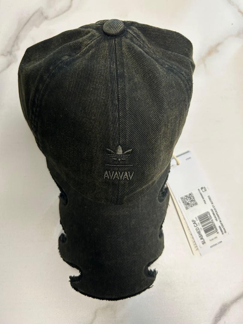 新品　Adidas x AVAVAV SLASHED CAP ブラック