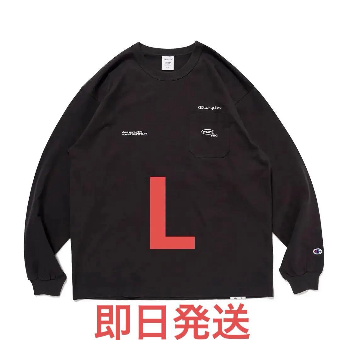 WTAPS Champion ロングスリーブTシャツ ブラック L