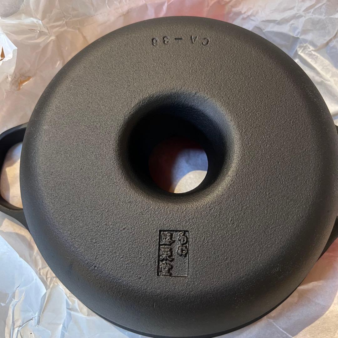 OIGEN 及源鋳造・南部鉄 新品未使用品鉄 鍋 みよちゃんちの焼き芋鍋