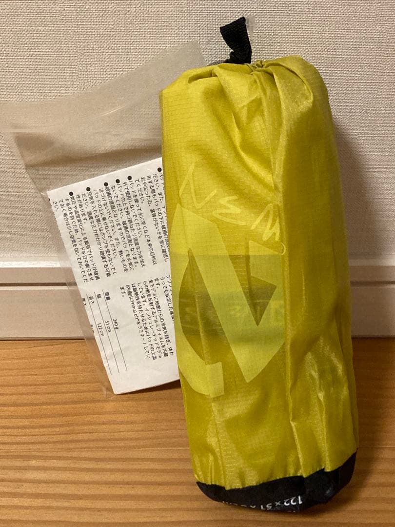 未使用 NEMO テンサー TENSOR 20S MUMMY スリーピングマット