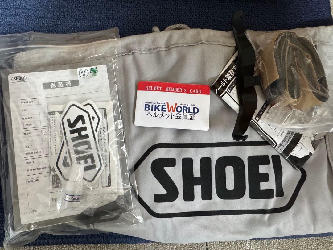 SHOEI フルフェイスヘルメット ブラック/レッド