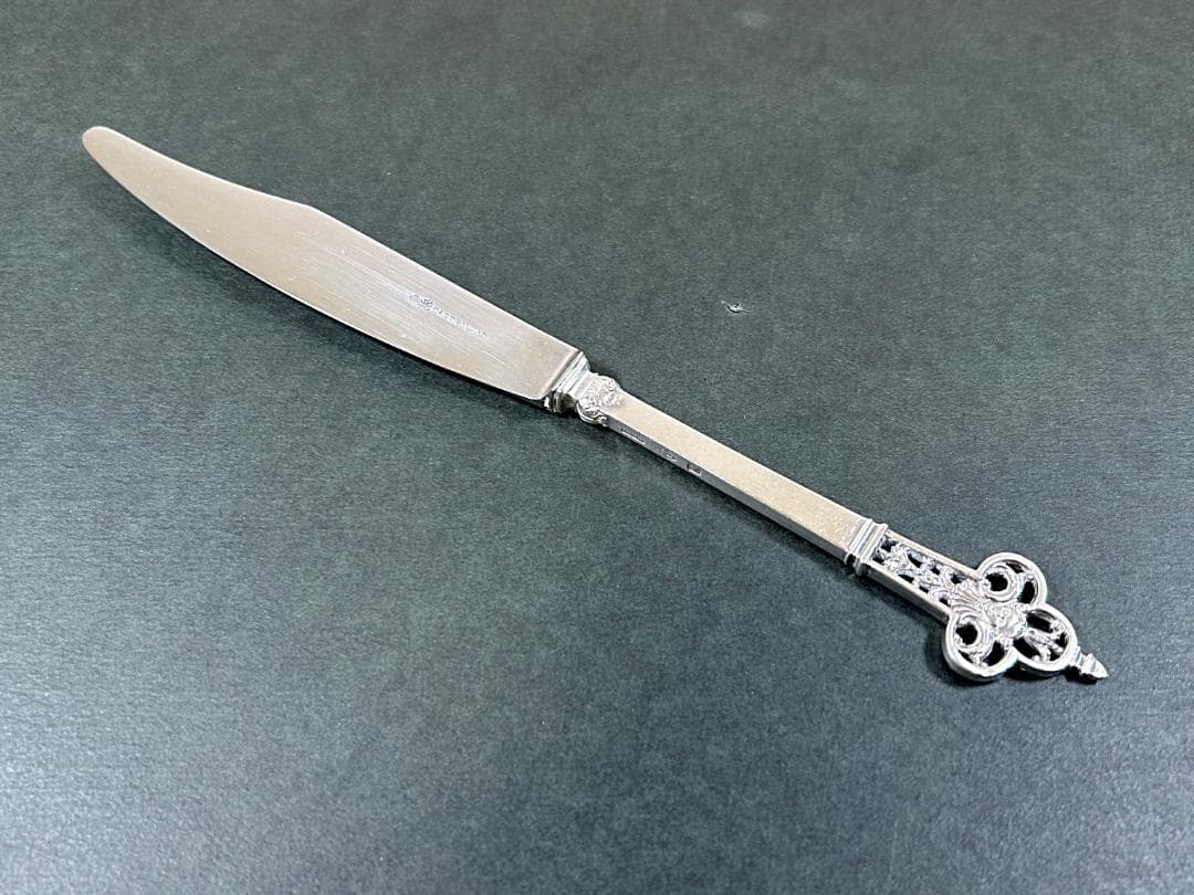 カルディヤック ルネッサンス ナイフ 1本 純銀 シルバー 950 カトラリー②