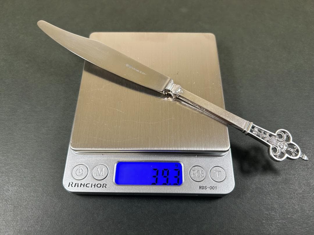 カルディヤック ルネッサンス ナイフ 1本 純銀 シルバー 950 カトラリー②