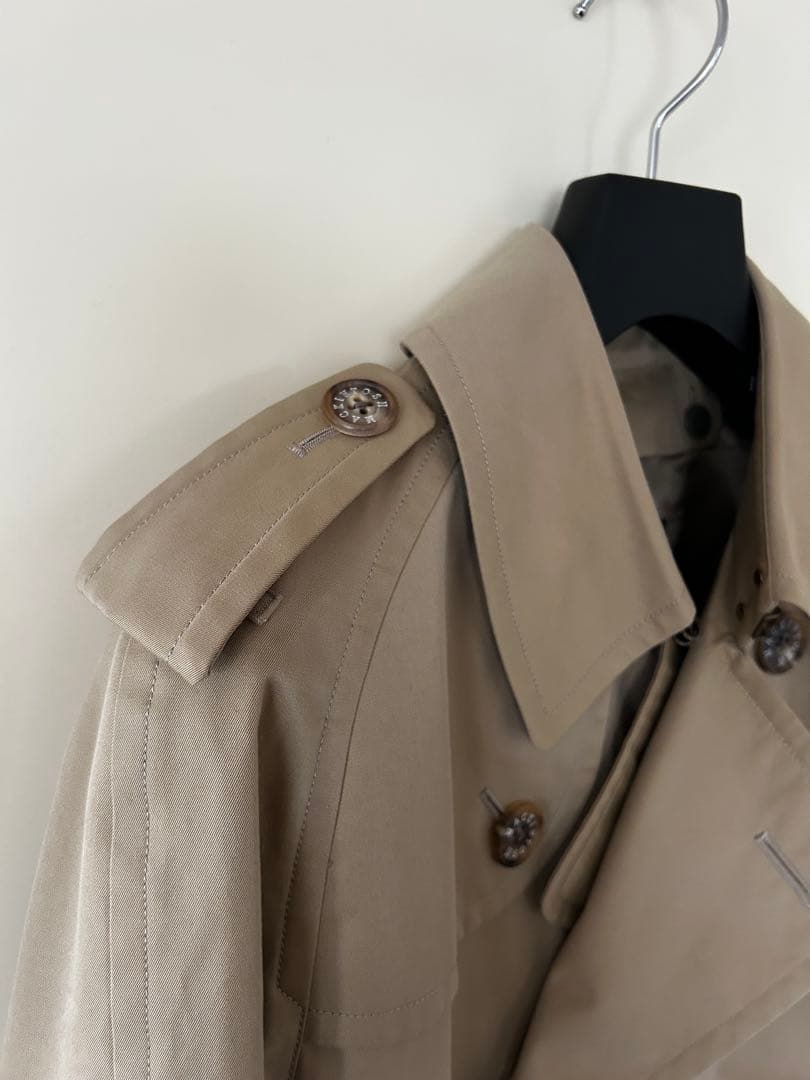 【着用数回の美品】マッキントッシュ•ロンドン Wトレンチコート