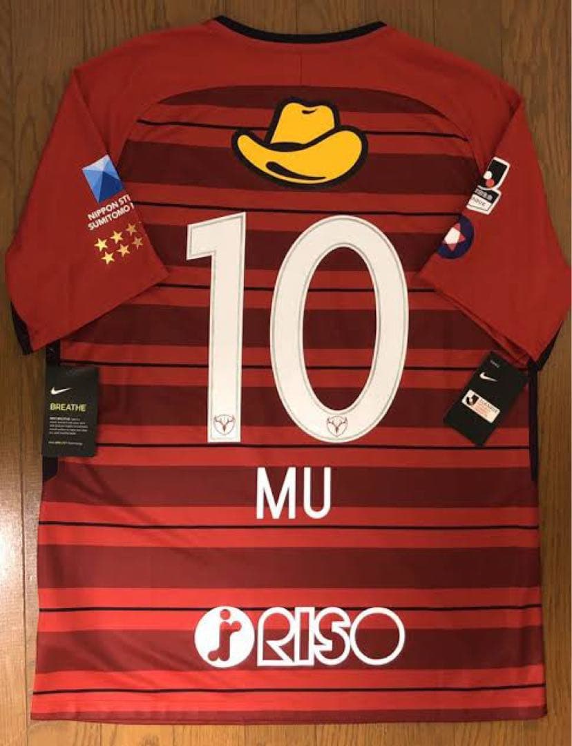 【新品未使用】 金崎夢生 10番 XLサイズ 2018年 ユニフォーム