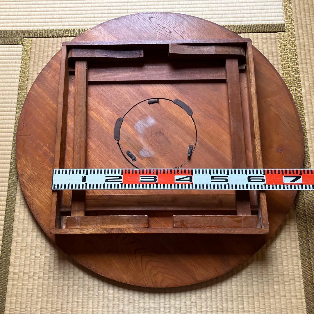 円卓 ちゃぶ台 座卓 食台 古民家 古道具 昭和レトロ