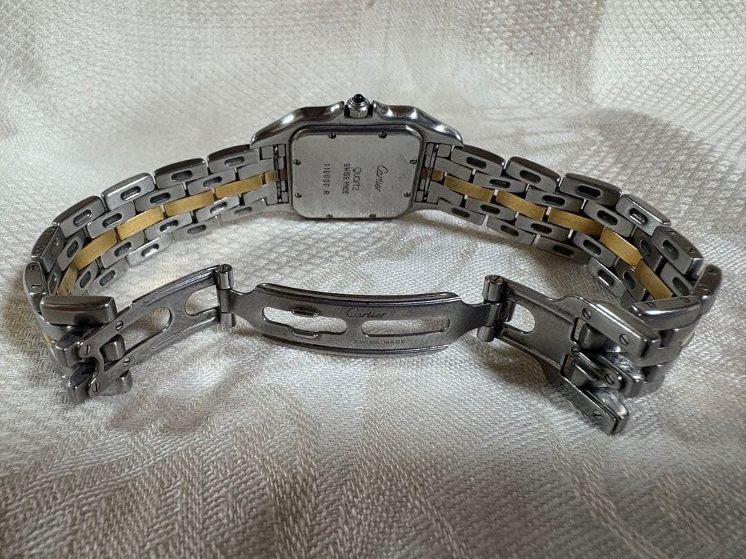 【美品】Cartier カルティエ パンテールMMデイト 1ロウ クォーツ