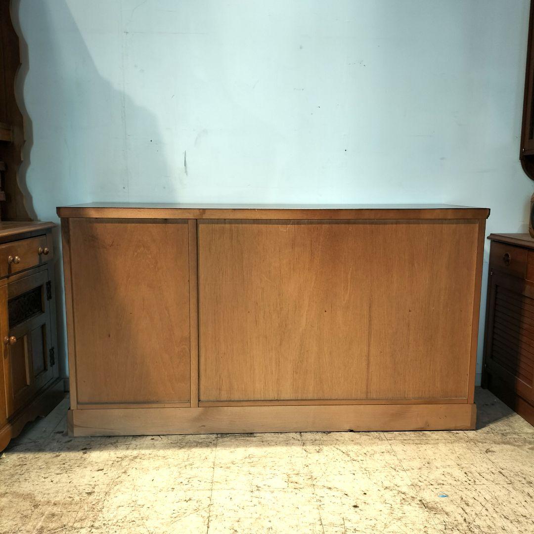 M♦北海道　民芸家具　4段チェスト　 和光木材