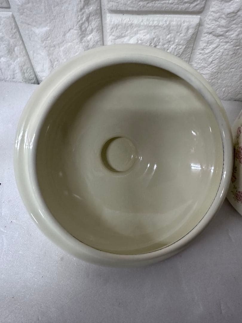 イマン imane 薔薇 キャニスター3点セット ローズ 廃番系　ホーロー