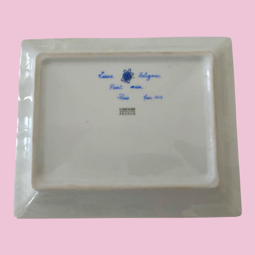 リモージュ「ロール セリニャック」 マリーアントワネット 手描き24金