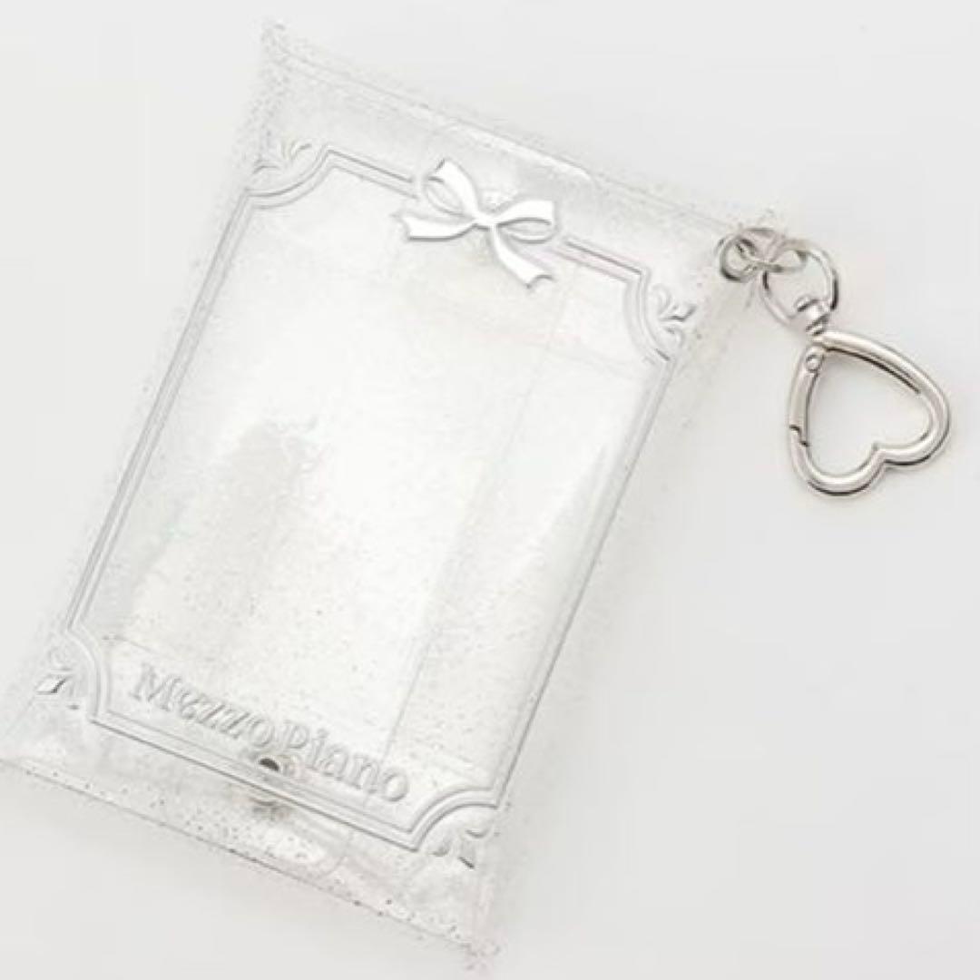 メゾピアノジュニア　【Cuugal掲載】クリアラメポーチつきリュック