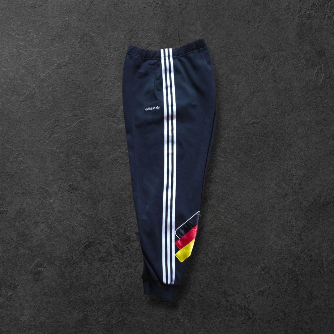 90s adidasアディダス 西ドイツ代表トラックパンツ ジャージ デサント製