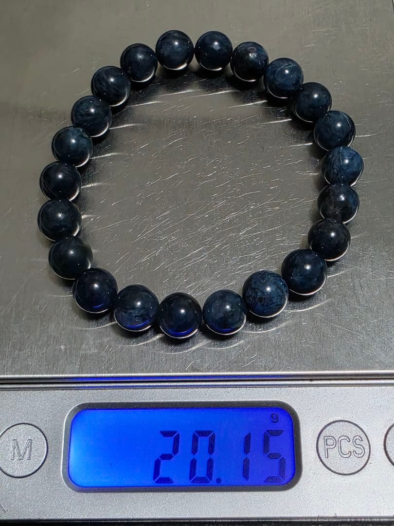 専用出品　8ミリ　ブルースギライトブレスレット