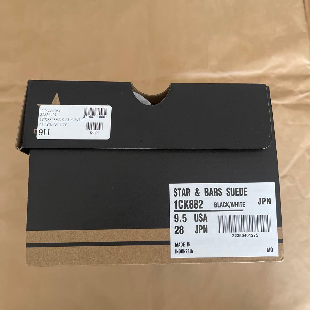 未使用品　コンバース　STAR&BARS スエード スニーカー