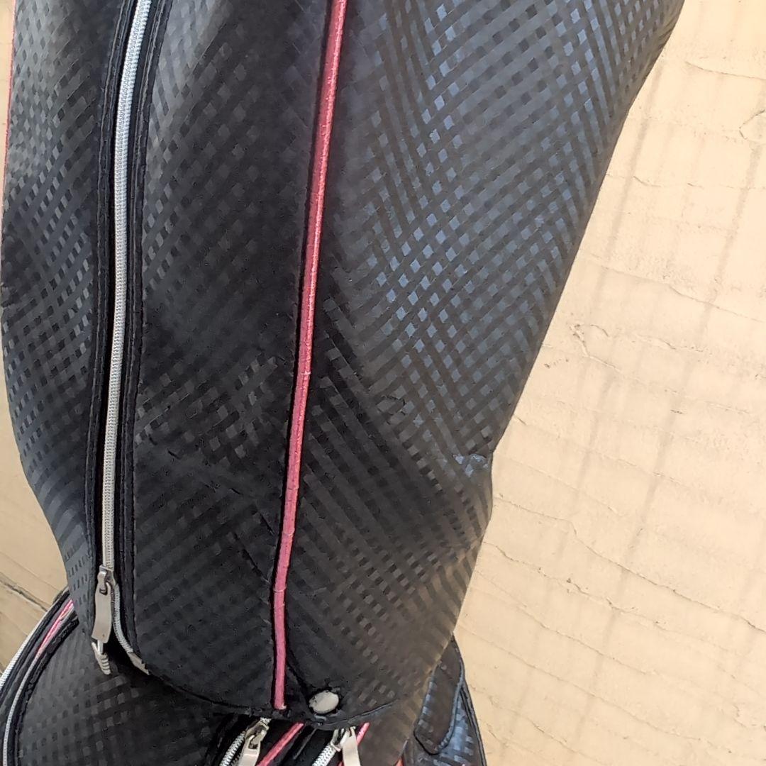 専用XXIO ゴルフバッグ・キャディバッグレディース 黒ピンク